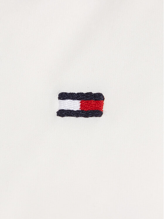Tommy Hilfiger Tommy Hilfiger Пухено яке KG0KG08392 Екрю Regular Fit