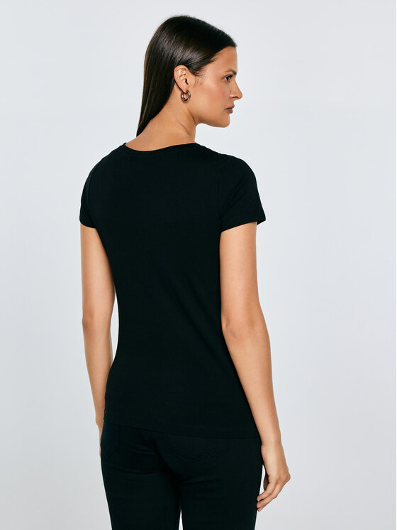 BIG STAR BIG STAR T-Shirt BRUNONA Czarny Basic Fit
