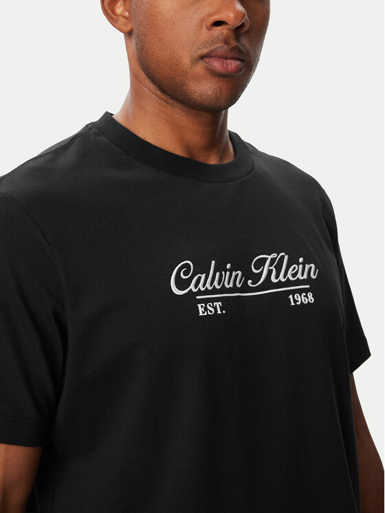 Calvin Klein Jeans Calvin Klein Jeans T-shirt LV04RG822G Nero Regular Fit