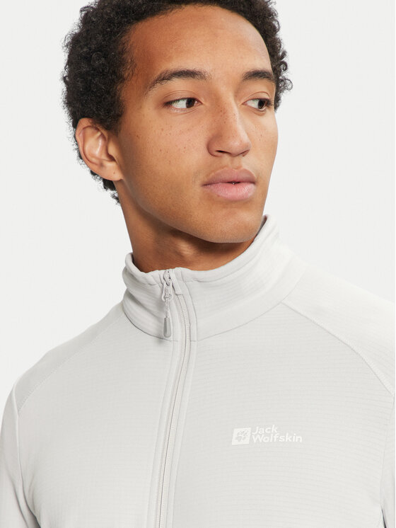 Jack Wolfskin Jack Wolfskin Funkční mikina Kolbenberg Fz 1710521 Šedá Regular Fit