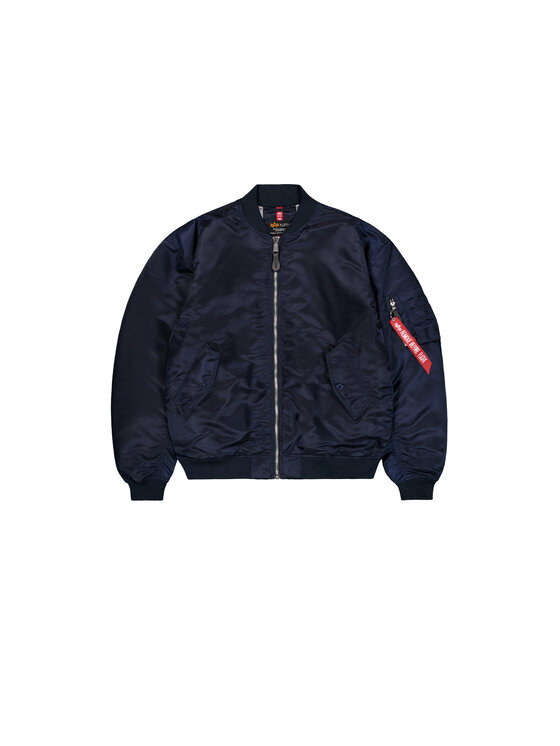 Alpha Industries Alpha Industries Kurtka bomber MA-1 CS Bomber Jacket Granatowy Loose Fit
