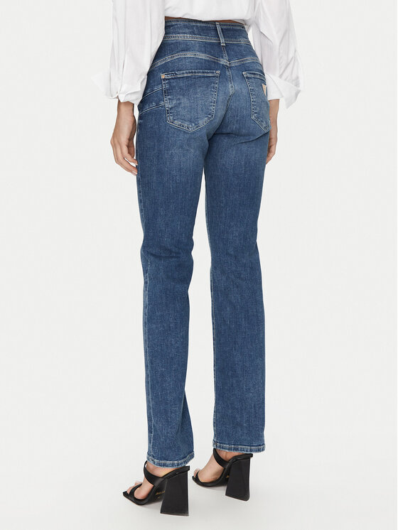 Guess Guess Jeansy W5RA0V D5L72 Niebieski Regular Fit