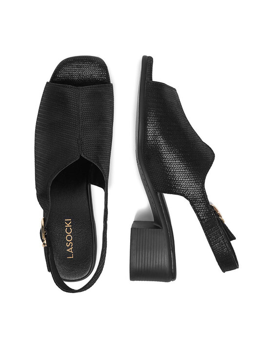 Lasocki Lasocki Sandalen CEO-WI23-POST-06 Schwarz