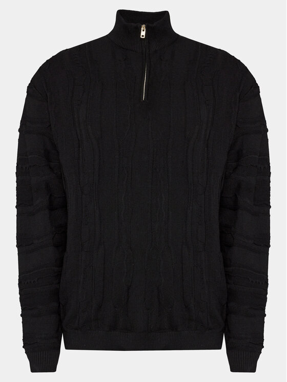 Redefined Rebel Redefined Rebel Πουλόβερ Santino 222072 Μαύρο Regular Fit