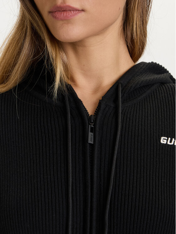 Guess Guess Кардиган V5BR05 Z3JD2 Черен Regular Fit