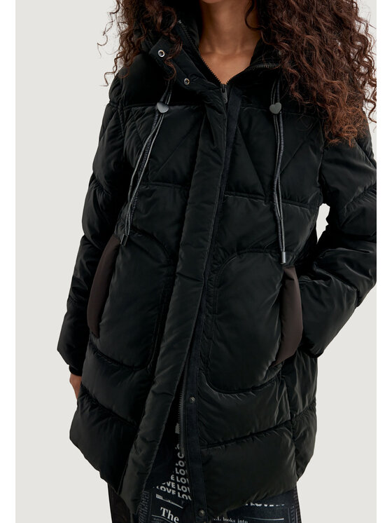 Desigual Desigual Giubbotto piumino COAT_PRISCILLA Nero Modern Fit