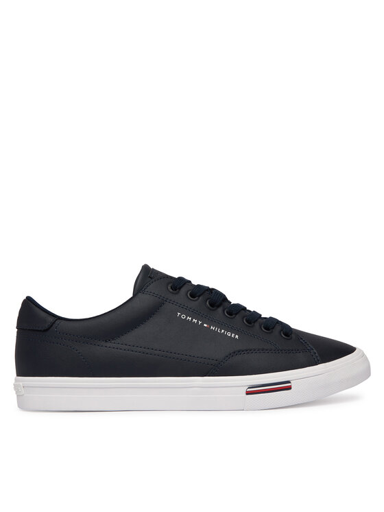 Tommy Hilfiger Teniși Vulc Core Rwb Long Lace Lth FM0FM05814 Bleumarin