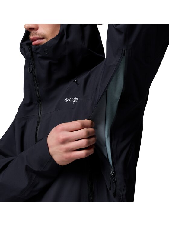 Columbia Columbia Kurtka outdoor 215527 Czarny Regular Fit