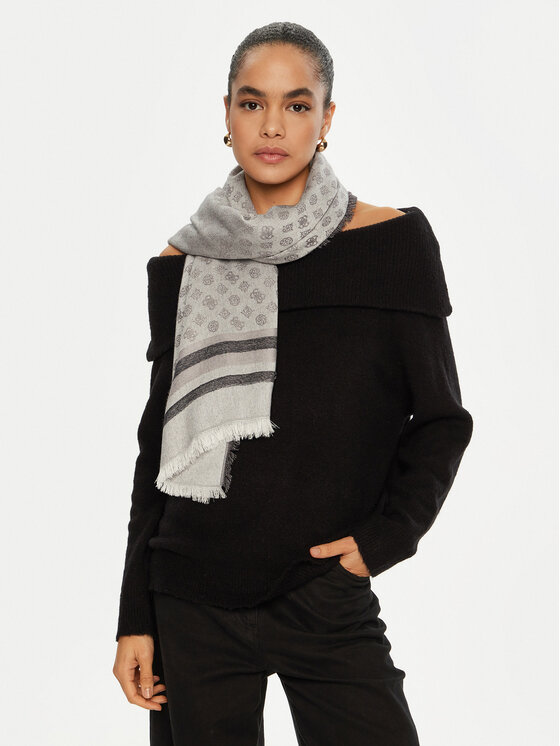 Guess Šál/Šatka AW5249 VIS03 Sivá