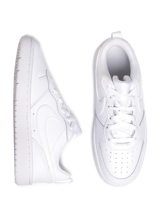 Nike Nike Tossud Court Borough Low 2 (GS) BQ5448 100 Valge