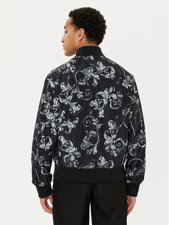 Versace Jeans Couture Versace Jeans Couture Bunda pro přechodné období 78GASD07 CQD92 Černá Regular Fit