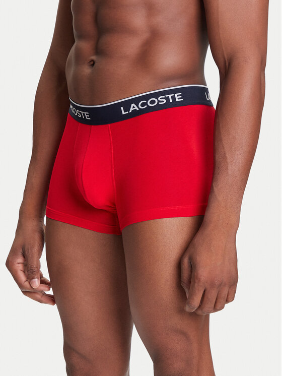 Lacoste Komplet 3 par bokserek 5H1300 Kolorowy