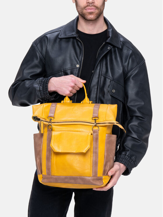 Herling Herling Zaino Quinlan Giallo