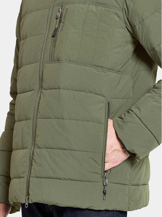 Didriksons Didriksons Zimska jakna Jona Usx Jkt 504923 Zelena Regular Fit