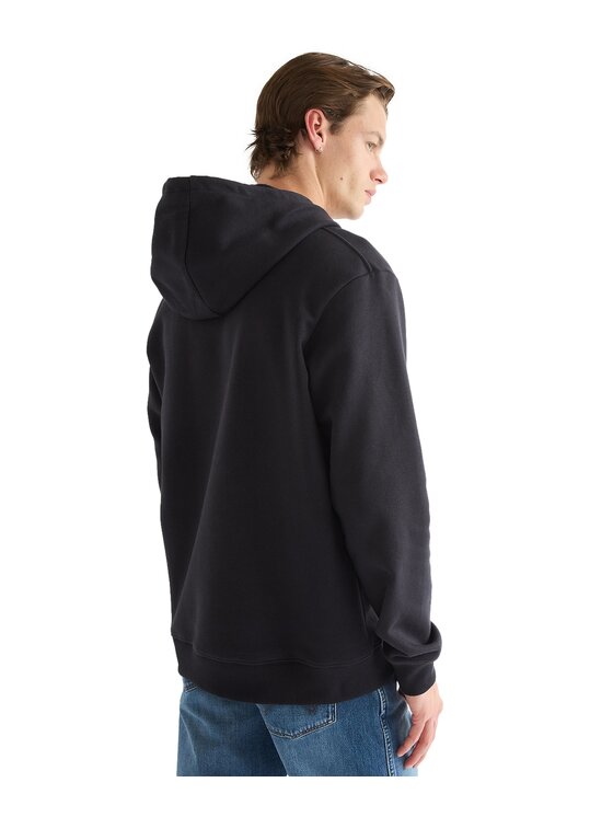 Wrangler Wrangler Bluza 112387046 Czarny Regular Fit