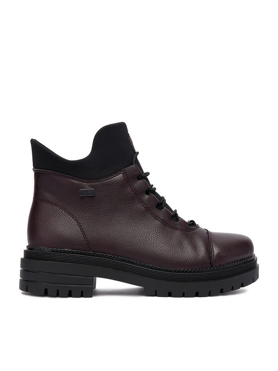 Rieker Rieker Gležnjarji Y3163-35 Bordo rdeča