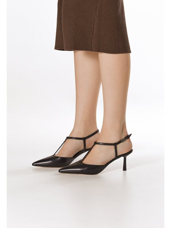 Estro Estro Γοβάκια ER00117181 Καφέ