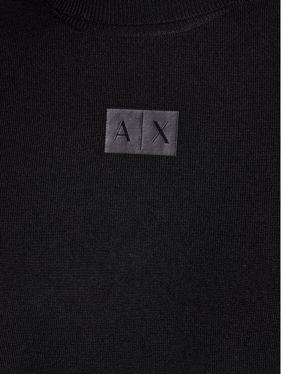 Armani Exchange Armani Exchange Golfas 6RZM5C ZMM9Z 1200 Juoda Regular Fit