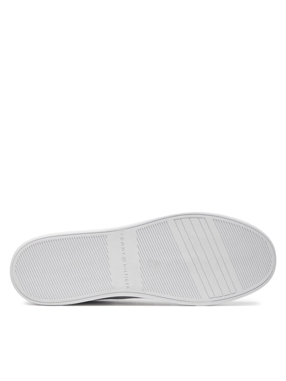 Tommy Hilfiger Tommy Hilfiger Laisvalaikio batai Essential Chic Court Sneaker FW0FW08322 Balta