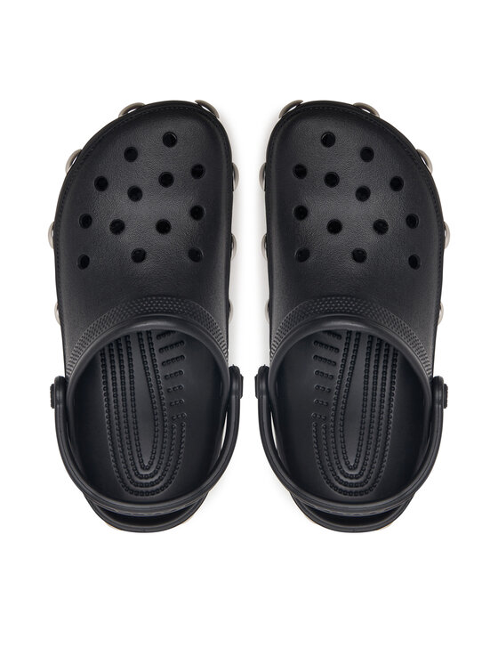 Crocs Crocs Ciabatte Classic Big Studded Clog 214236 Nero