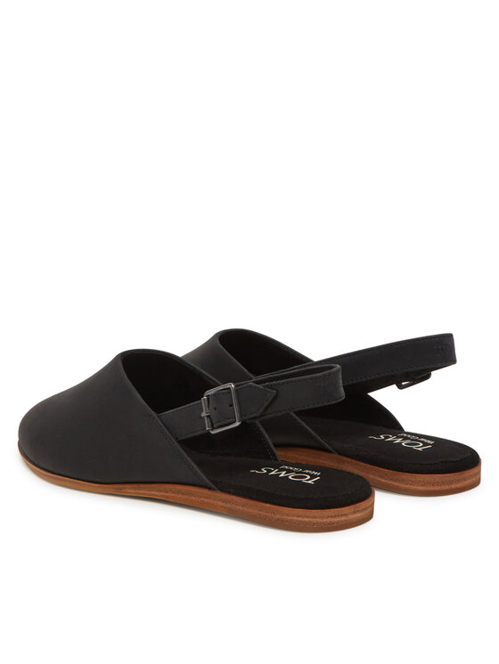 Toms Toms Босоніжки Jade Slingback 10022015 Чорний