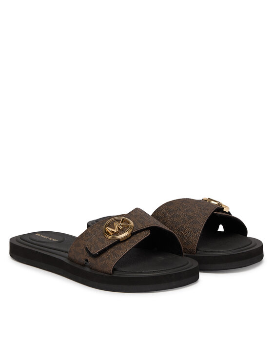 MICHAEL Michael Kors MICHAEL Michael Kors Papucs MK Pool 40R6MKFA1B Barna