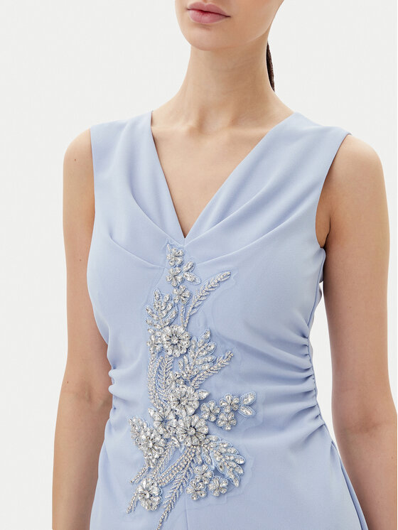 Rinascimento Rinascimento Abendkleid CFC0123081003 Himmelblau Regular Fit