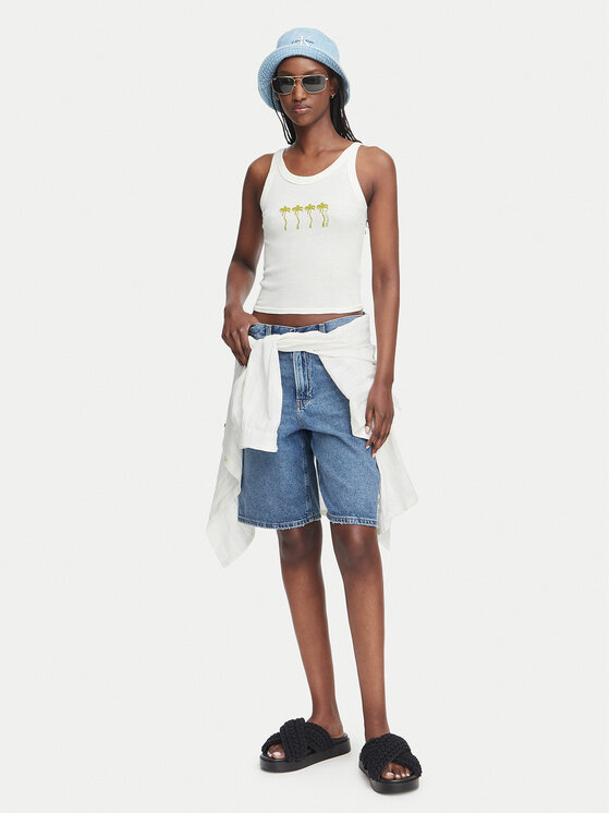 Billabong Billabong Top Day Trip EBJZT00456 Kremowy Regular Fit