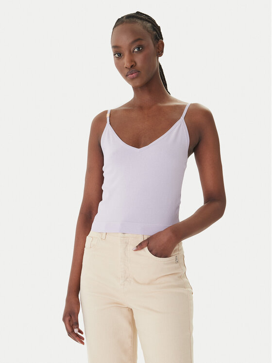 Guess Guess Top O6GR01 Z5302 Lilla Regular Fit