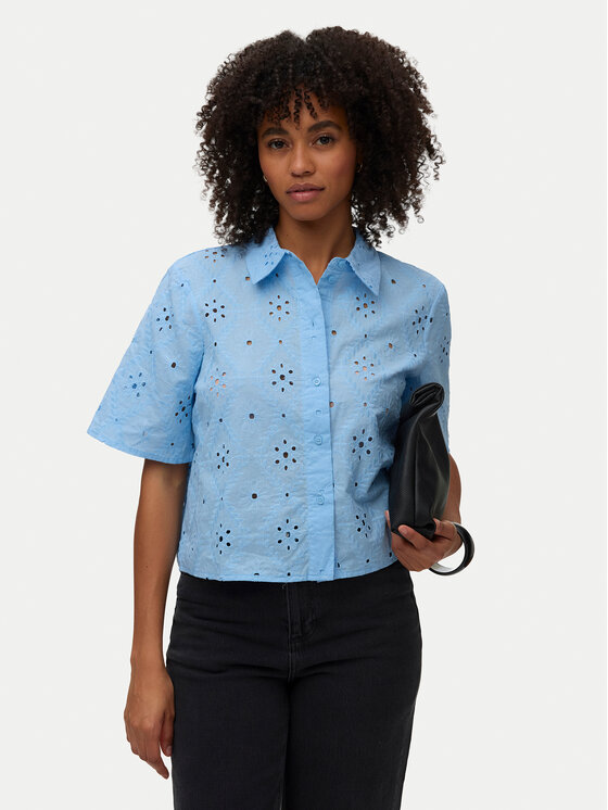 Vero Moda Vero Moda Ing Eliza 10342754 Világoskék Regular Fit