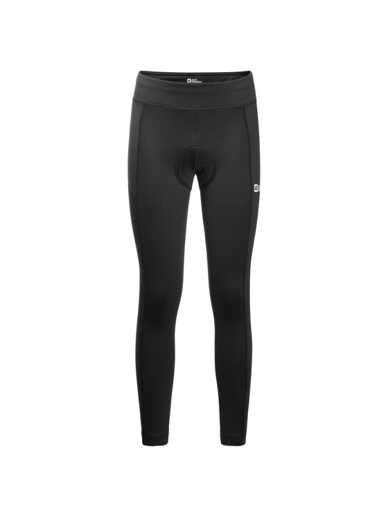Jack Wolfskin Damskie Spodnie dresowe, rozmiar XL, Czarne, Morobbia Tights W