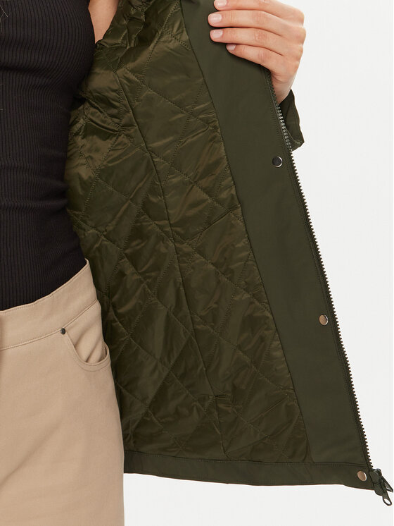 Champion Champion Μπουφάν μεταβατικό 117570 Χακί Regular Fit