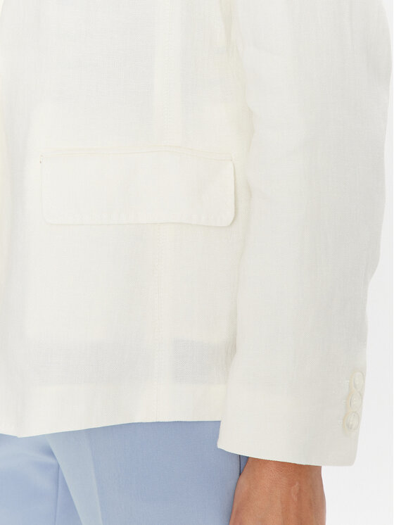 Weekend Max Mara Weekend Max Mara Bleizers Nalut 2350410431 Écru Regular Fit
