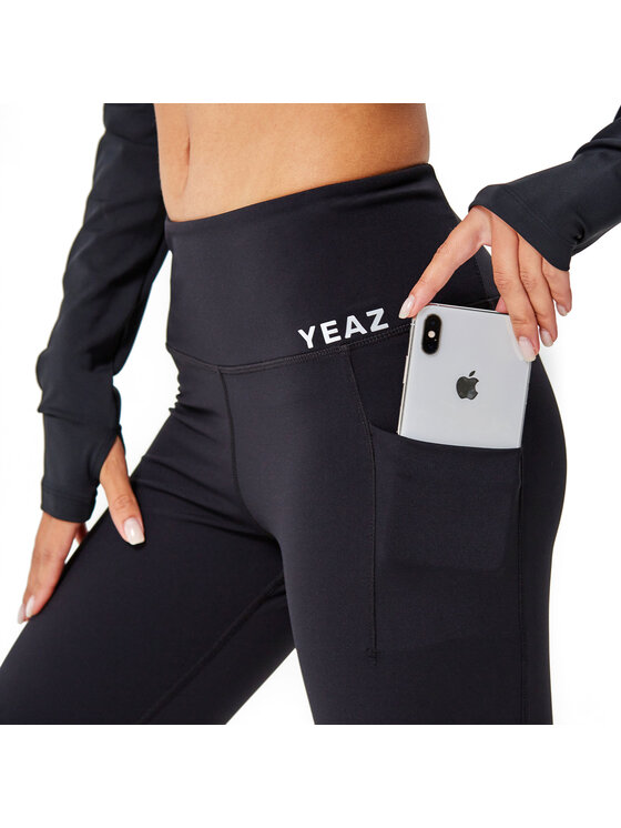 Yeaz Yeaz Legginsy OBSESSED Czarny Slim Fit