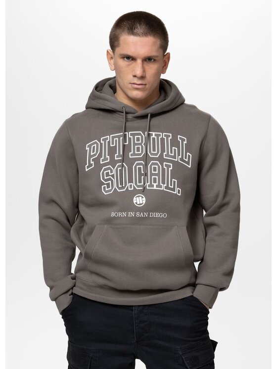 PITBULL PITBULL Bluza SO CAL Brązowy Regular Fit