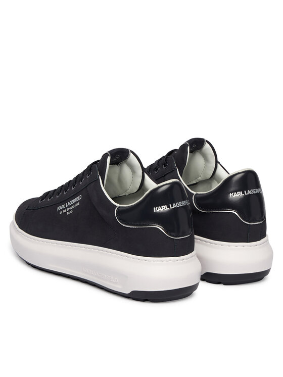 KARL LAGERFELD KARL LAGERFELD Sneakersy Kapri Lug KL57522 Granatowy