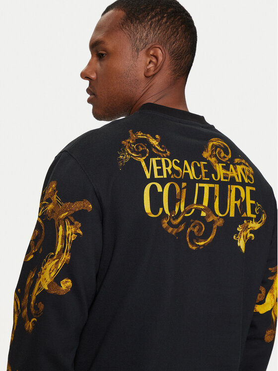 Versace Jeans Couture Versace Jeans Couture Μπλούζα 76GAI3RW Μαύρο Regular Fit