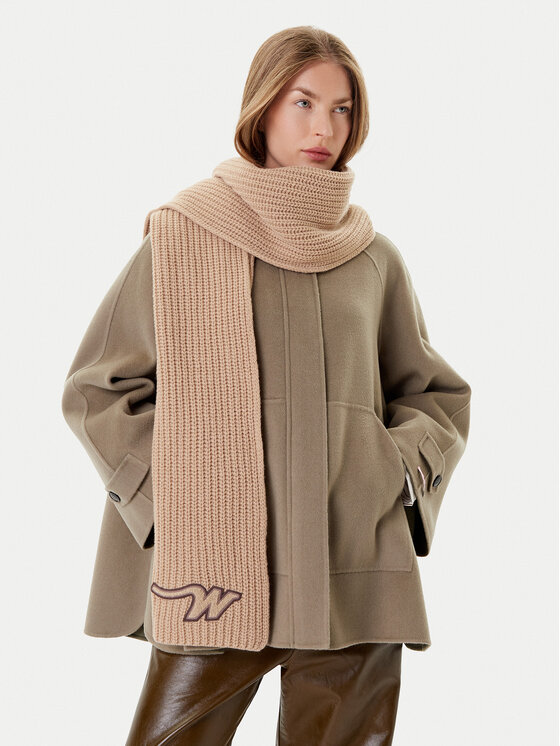 Weekend Max Mara Szalik Bardies 2525746035 Brązowy