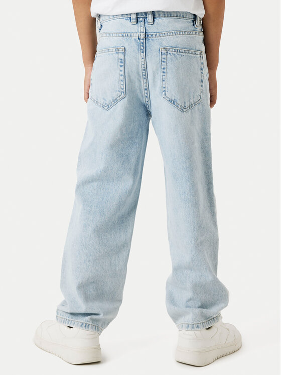 NAME IT NAME IT Jeans hlače Ryan 13224456 Modra Straight Fit