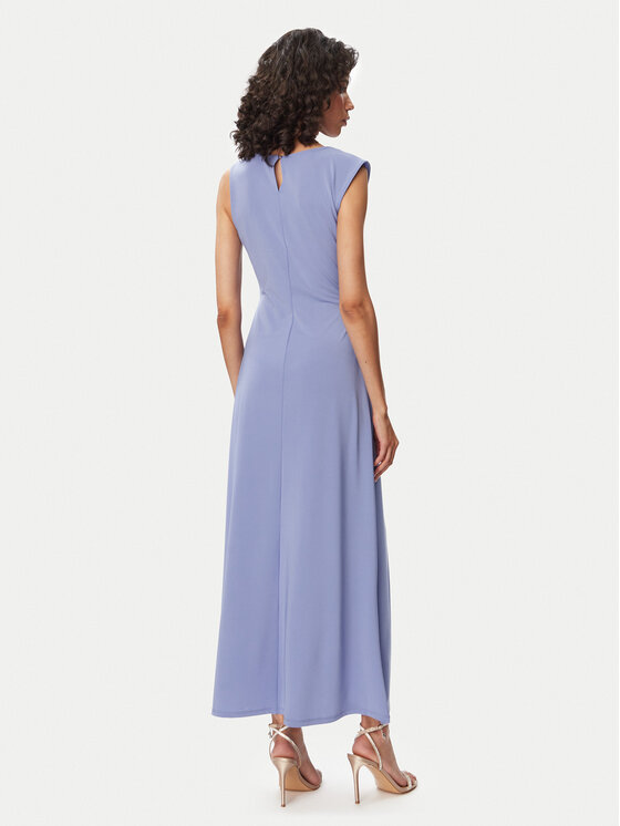 French Connection French Connection Večernja haljina Pascha 719K8 Svijetlo plava Slim Fit