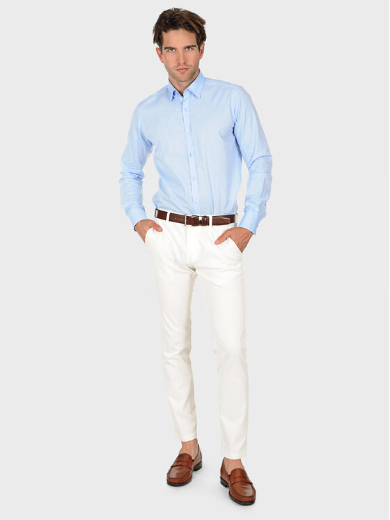 Evenemen Evenemen Koszula James Blue Niebieski Slim Fit