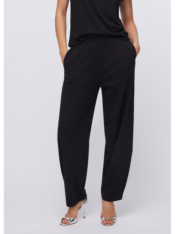 Liu Jo Liu Jo Spodnie materiałowe TA6032FS00222222 Czarny Regular Fit