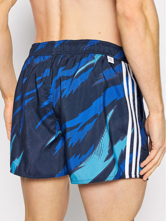 adidas adidas Badeshorts Very Length Graphic HA1368 Dunkelblau Regular Fit