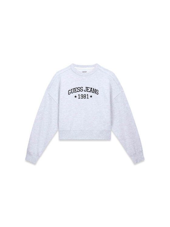 Guess Jeans Guess Jeans Džemperis 180726 Pilka Classic Fit