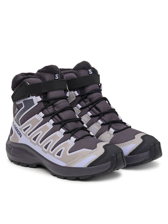 Salomon Salomon Трекінгові черевики XA PRO WINTER WP J L45408400 Світло-сірий