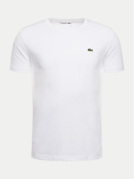 Lacoste Lacoste Tricou TH7618 Alb Regular Fit