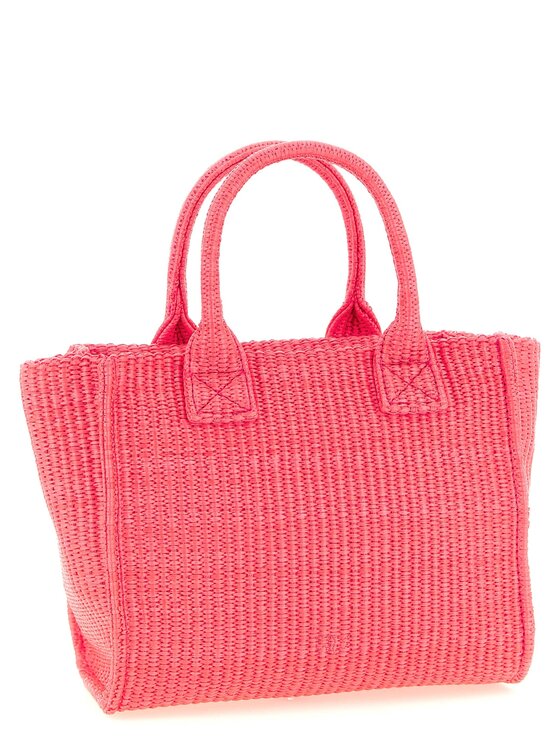 PINKO PINKO Torebka Fuchsia Polypropylene Tote Różowy