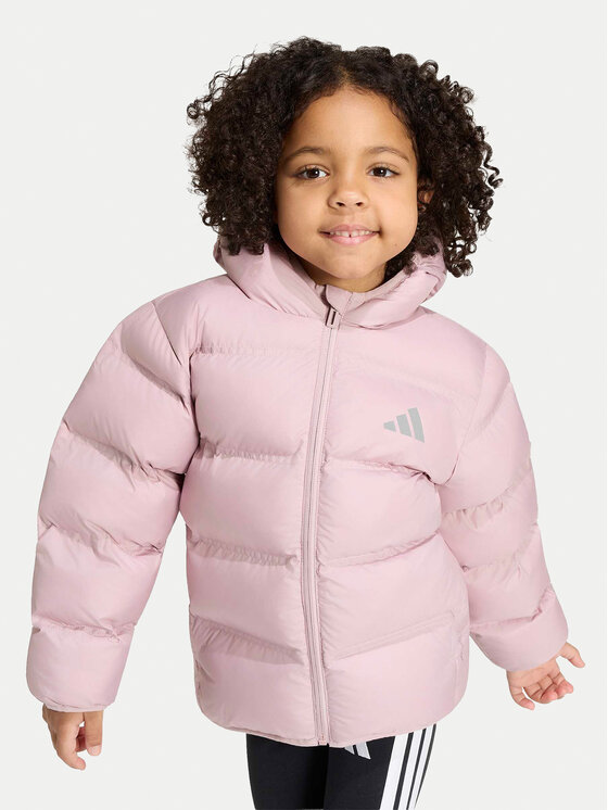 adidas adidas Зимно яке Synthetic Down KQ6191 Светлорозов Regular Fit