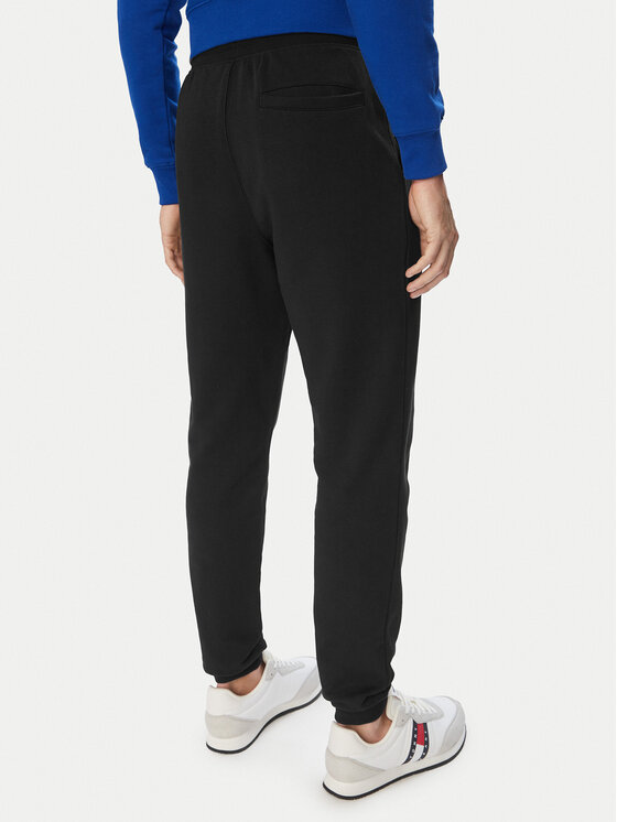 Tommy Hilfiger Tommy Hilfiger Παντελόνι φόρμας Essential MW0MW37236 Μαύρο Regular Fit