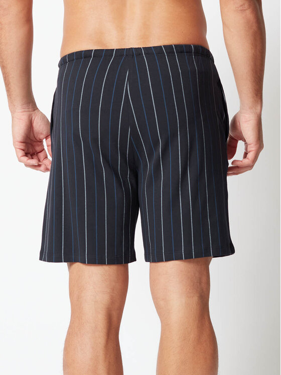 Huber Huber Šortky z materiálu 117103 Šedá Comfortable Fit